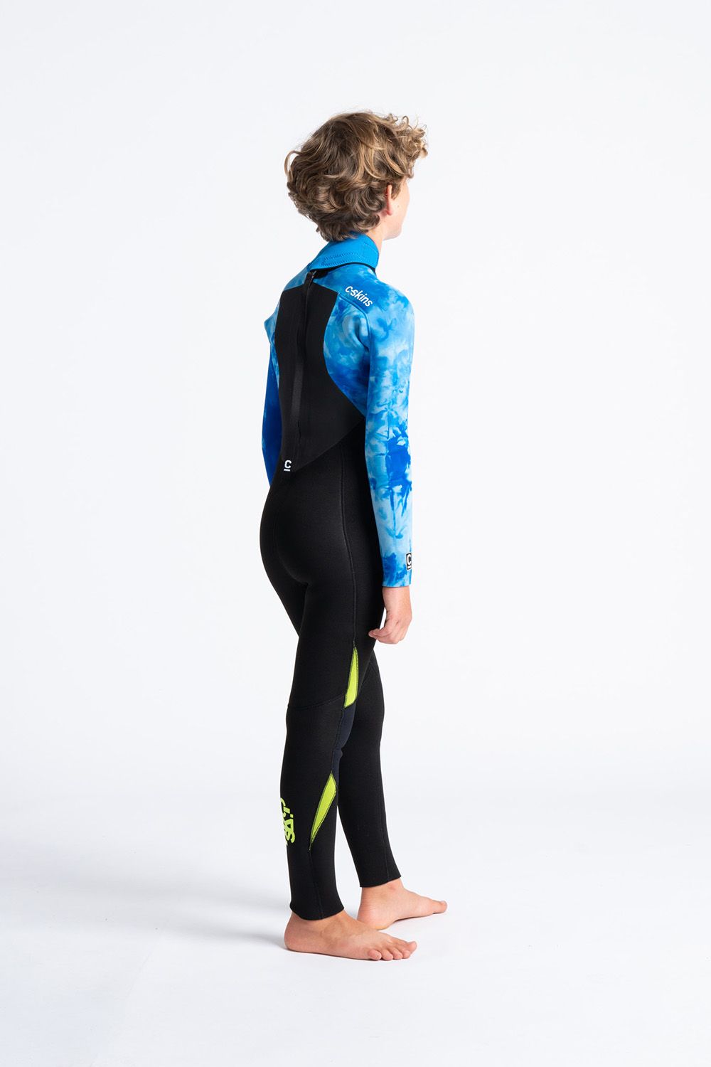 cskins jnr Ld blue tie dye back angle