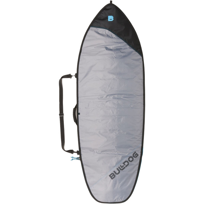 2023 Bulldog Essentials Fish Surfboard Bag BDBBEF - Grey Cyan- Main.700x700